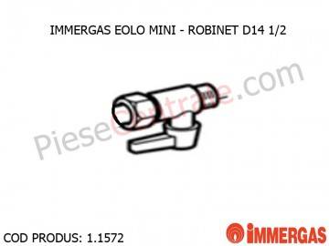 Poza Robinet D14-1/2 centrala termica Immergas Eolo Mini