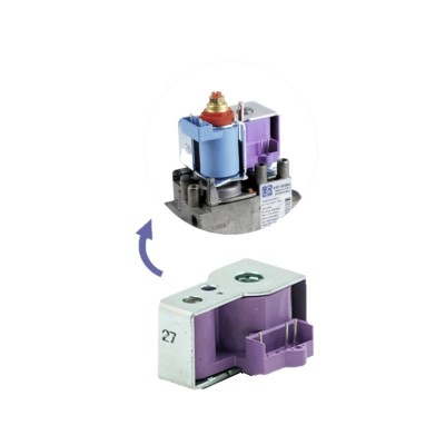 Poza Bobina vana de gaz violet 24VDC pentru vanele de gaz SIGMA SIT 848, SIT 898, SIT 845, SIT 843, 840 SIGMA. Poza 9035